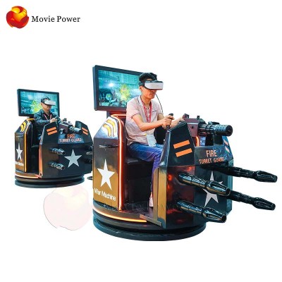 Other Amusement Park Products 9D Vr Shooting Battle Chair 9D Virtual Reality Gun Simulators for Sale