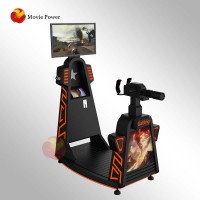 amusement equipment kids equipments guangzhou game machine crazy egg 9d virtual reality cinema Gatling Gun Simulator