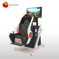 New Product 2020 Popular Movie Power 720 Degrees Virtual Reality Games Roller Coaster Super Flight 9d VR Cinema simulator