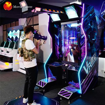 VR Arcade Machine Game Immersive 9d VR Shooting Gaming Simulator