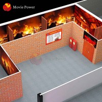 Hi-Tech AR Technology Fire Training Simulator for Kids Fire Drill AR Escape Skills for Fire Common Hall