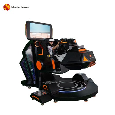 New Technology 9D VR Gaming Machine 3 in 1 Virtual Reality Racing Simulator Cockpit VR 720 Degrees Flight Simulator