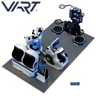 Earn Money VR Simulator Manufacturer Customize 10-1000m2 Virtual Reality Arcade 9D VR Theme Park