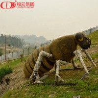 Outdoor park decoration animatronic simulated insect animal model