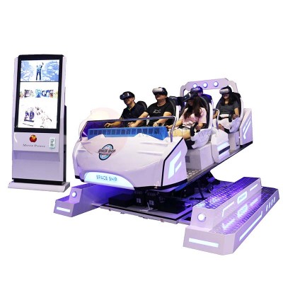 Virtual reality vr cinema simulator 9d vr family 6seater best seller for family entertainment fun zone