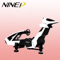 2020 new arrivals Wholesale Arcade Games 9D Virtual Reality VR Motion Simulator Racing Machine Race Simulator